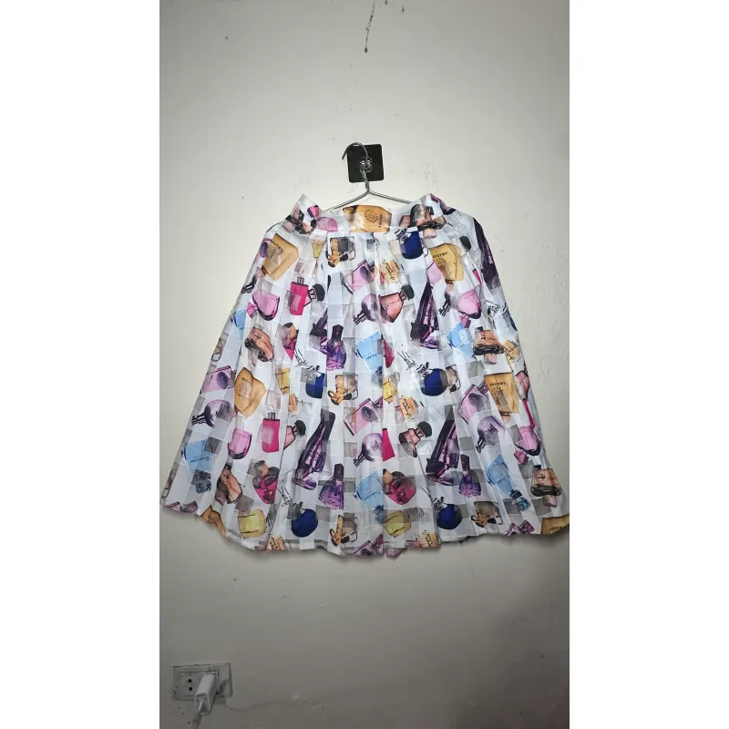 Váy nữ họa tiết mỹ phẩm màu sắc size M 734234