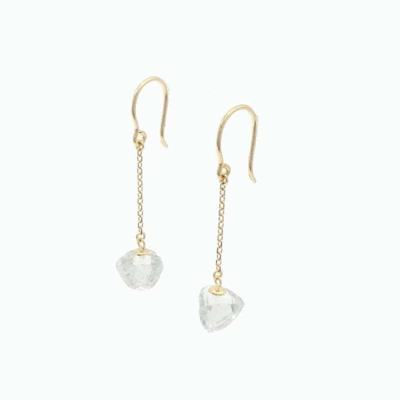 K18YG Đá Quý Bông Tai - Hàng hiệu Chính hãng 871978