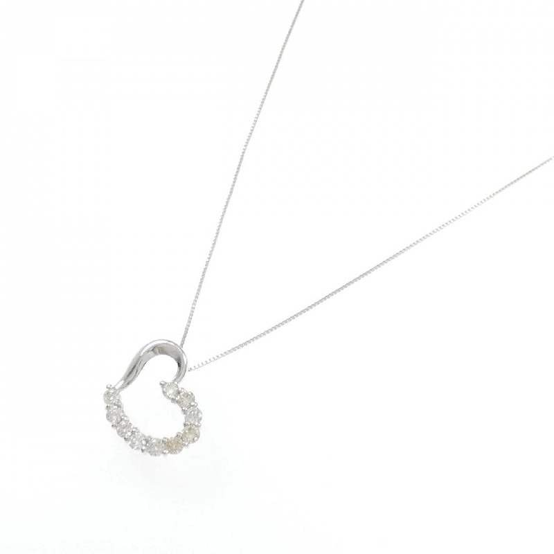 K10WG Dây chuyền kim cương hình trái tim 0.40CT - Hàng hiệu Chính hãng 857951