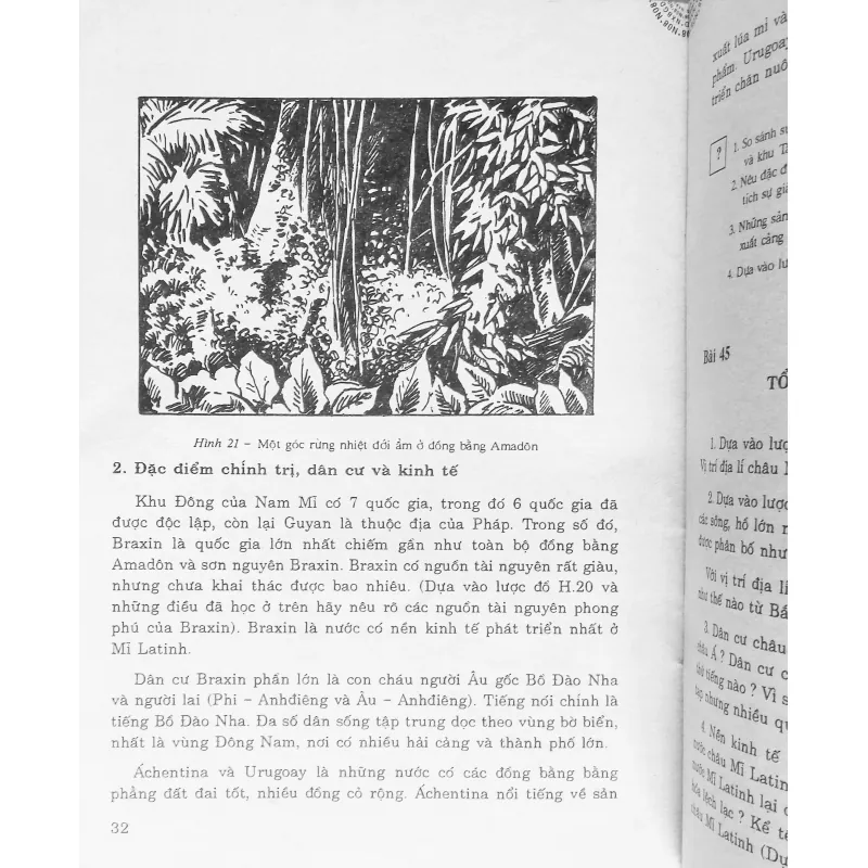 Địa lí lớp 7 xưa (Tập hai) 12252