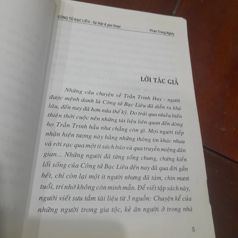 CÔNG TỬ BẠC LIÊU, Sự thật & Giai thoại 497880