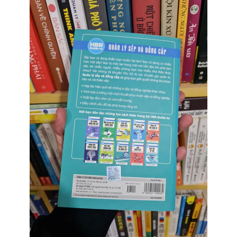 Quản lý sếp và đồng cấp, mới 80% (ố nhẹ) (TSTK) 957281