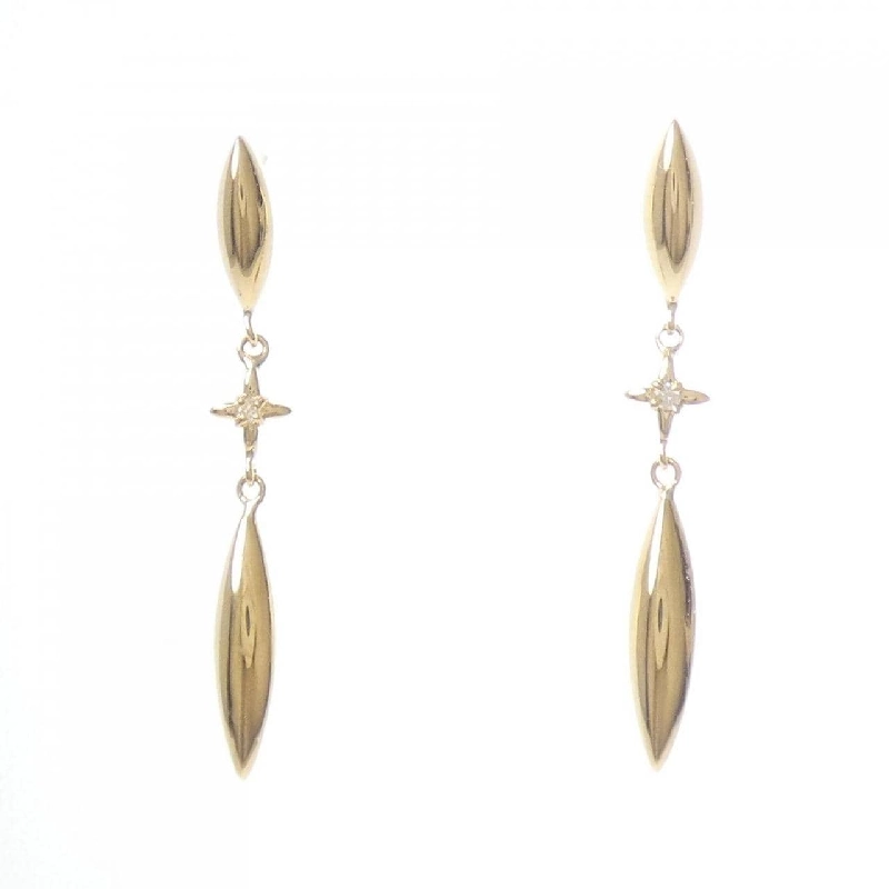 K18YG Bông tai kim cương - Hàng hiệu Chính hãng 865384