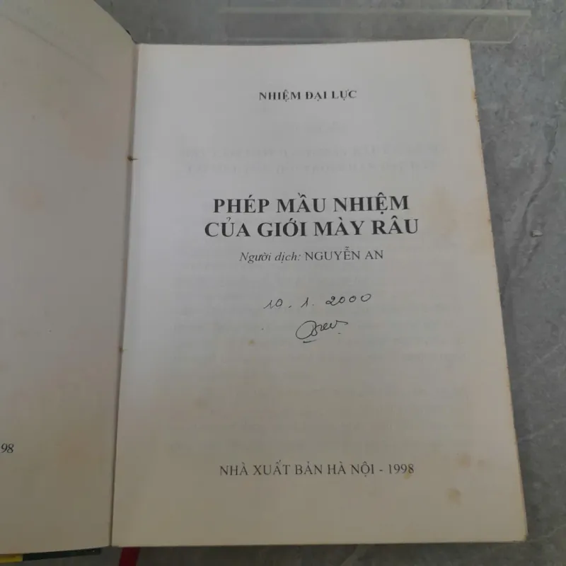 PHÉP MẦU NHIỆM CỦA GIỚI MÀY RÂU - NHIỆM ĐẠI LỰC ( NGUYỄN AN DỊCH) 970875