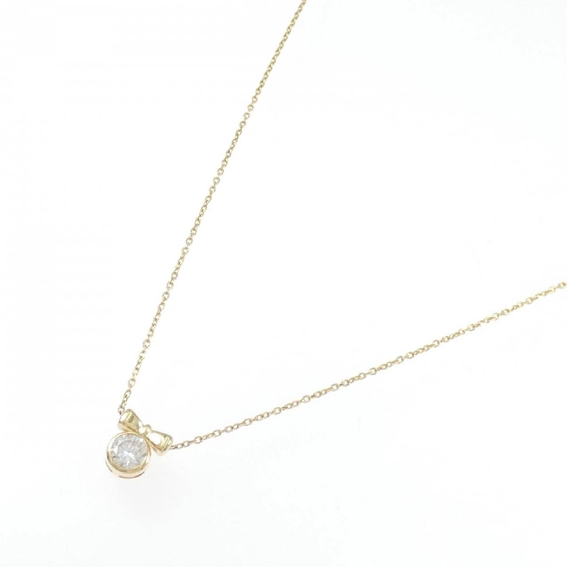 K18YG Dây chuyền kim cương 0.38CT - Hàng hiệu Chính hãng 859728