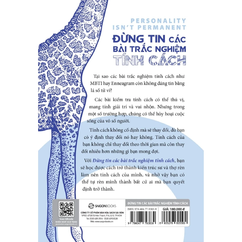 Đừng Tin Các Bài Trắc Nghiệm Tính Cách - TS. Benjamin Hardy 286687