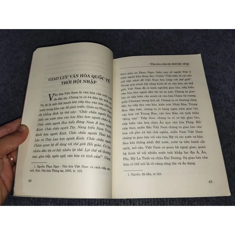 VĂN HOÁ DÂN TỘC THỜI HỘI NHẬP 957432