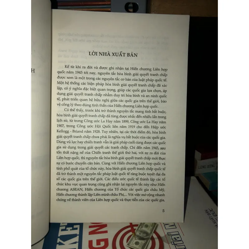 Giải quyết hoà bình, tranh chấp biên giới, lãnh thổ: lý thuyết và thực tiễn 626290
