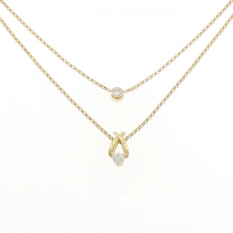 K18YG Dây chuyền kim cương 0.155CT - Hàng hiệu Chính hãng 857357