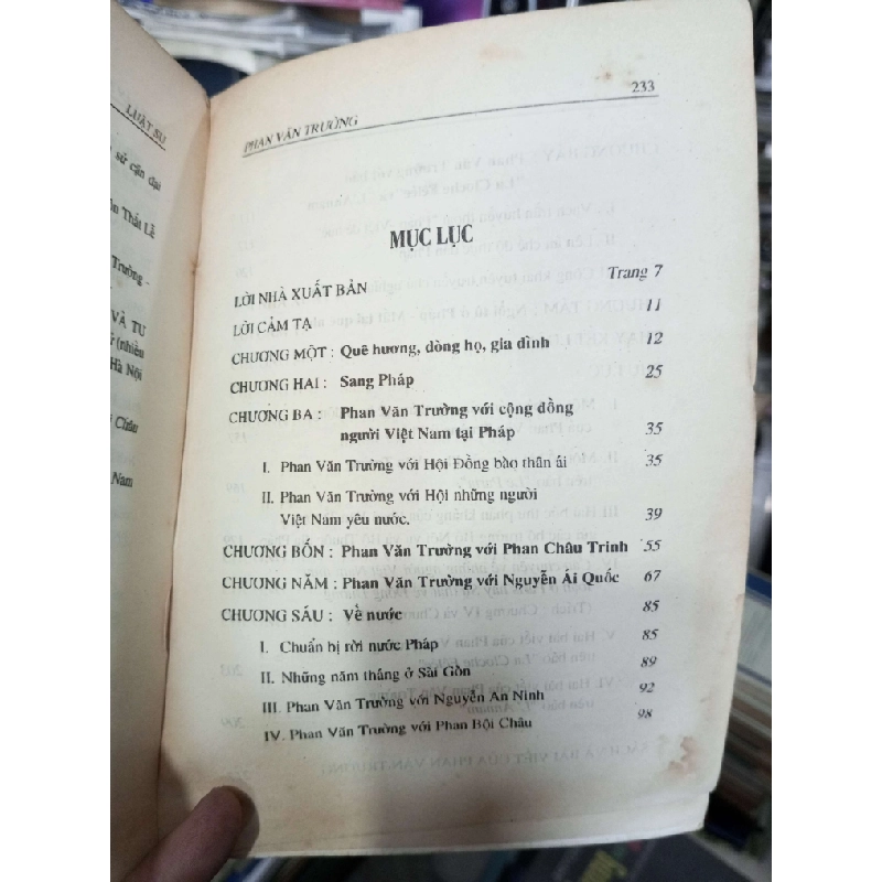Luật sư Phan Văn Trường 1995 (Sách Danh nhân) KSX060526 1038649