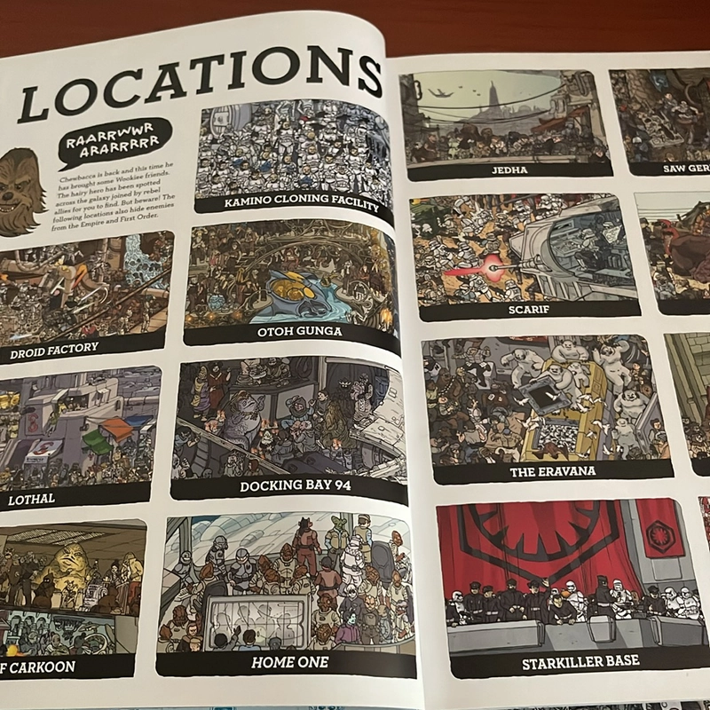PICTURE BOOK Star wars Where’s the wookiee? 2 536217
