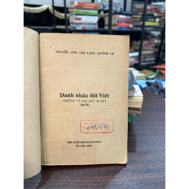 Danh Nhân Đất Việt Tập 3 (Ba Tập) - Văn Lang, Quỳnh Cư, Nguyễn Anh 936683
