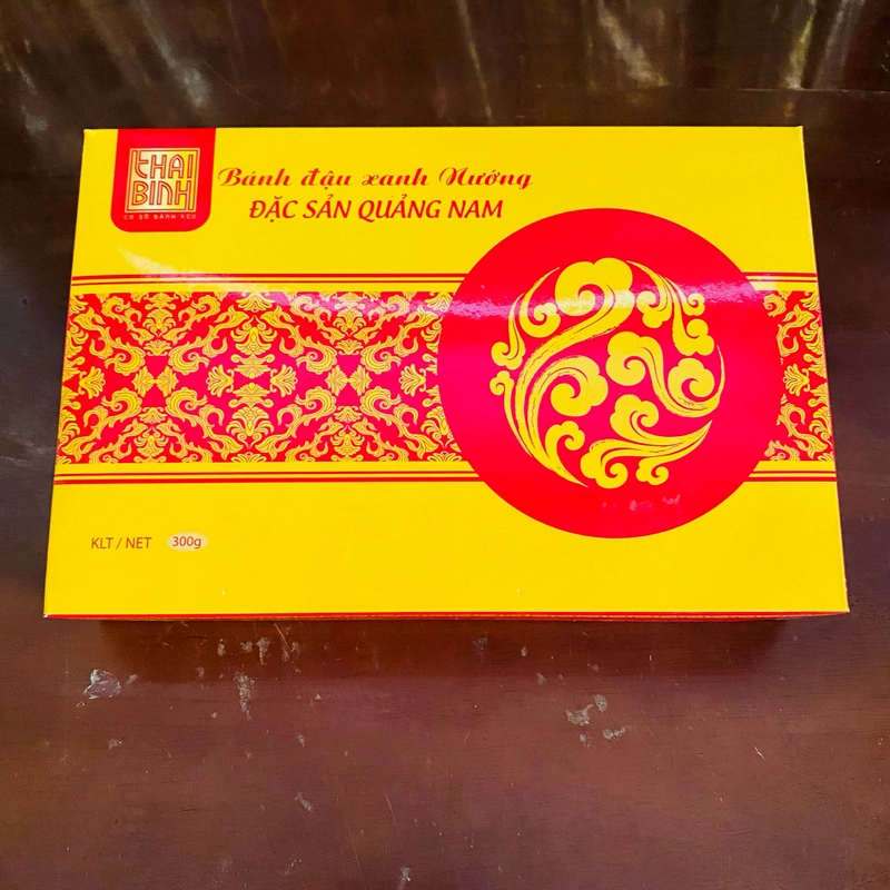 Combo 5 hộp bánh đậu xanh nướng (300g x 5) Thái Bình - Đặc sản Quảng Nam  443134