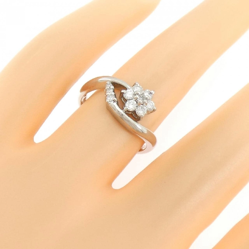 Nhẫn kim cương hoa PT900 0.33CT - Hàng hiệu Authentic 854169