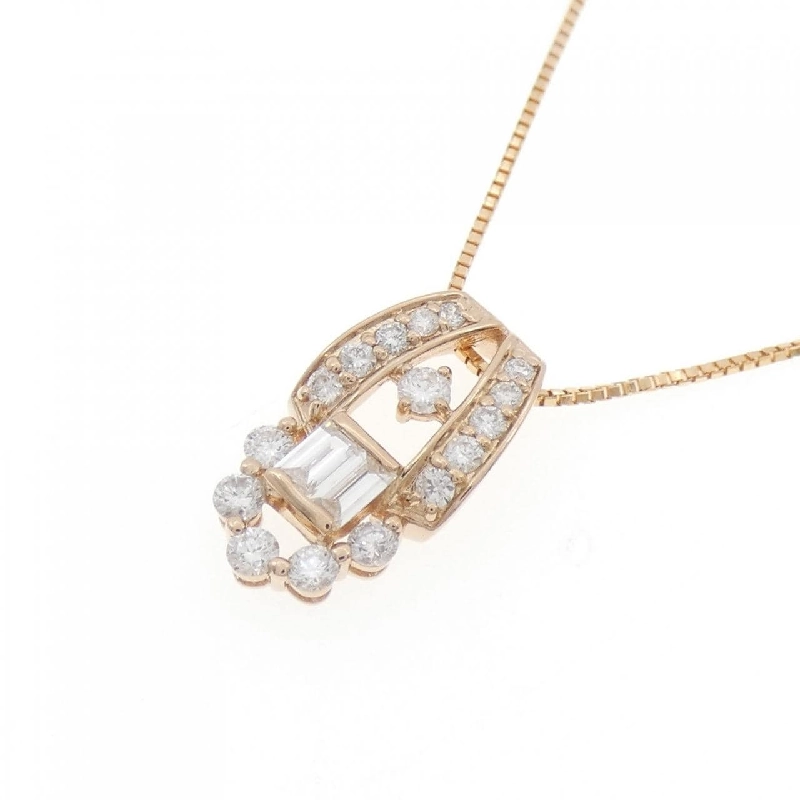 K18PG Dây chuyền kim cương 0.48CT - Hàng hiệu Chính hãng 863642