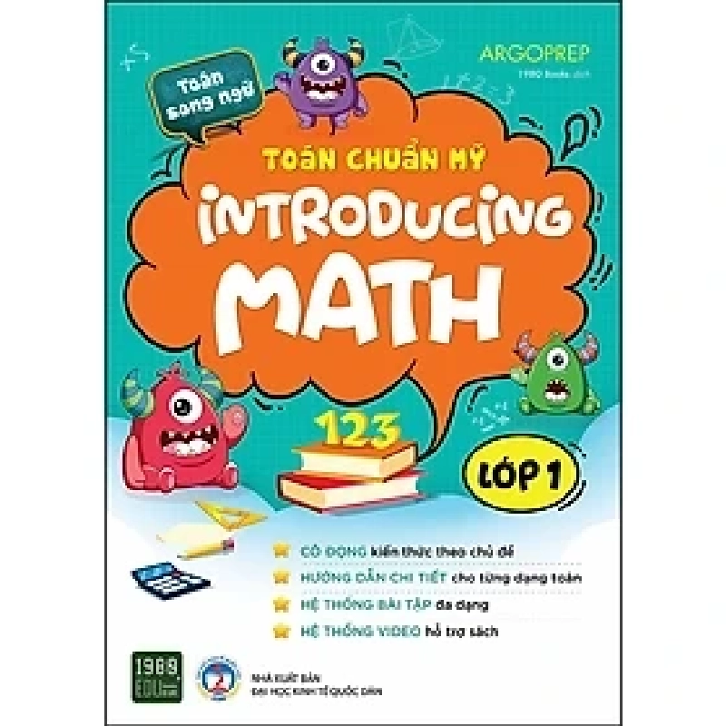 Toán chuẩn Mỹ - Introducing Math Lớp 1 HCM.PO mới 100% Argoprep Oreka-Blogmeo 179603