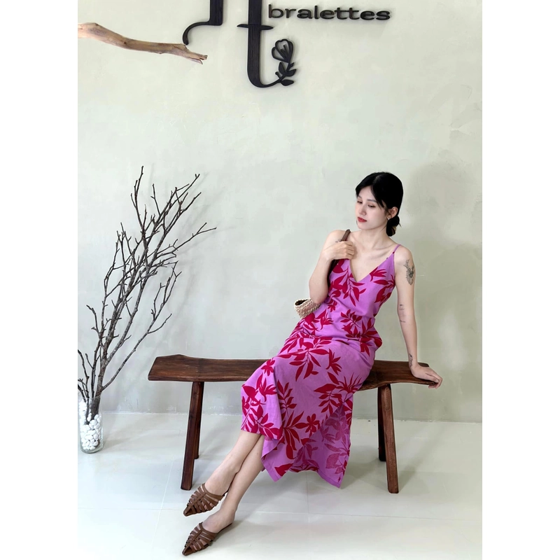 Đầm linen free size - nàng thơ braletters  396618