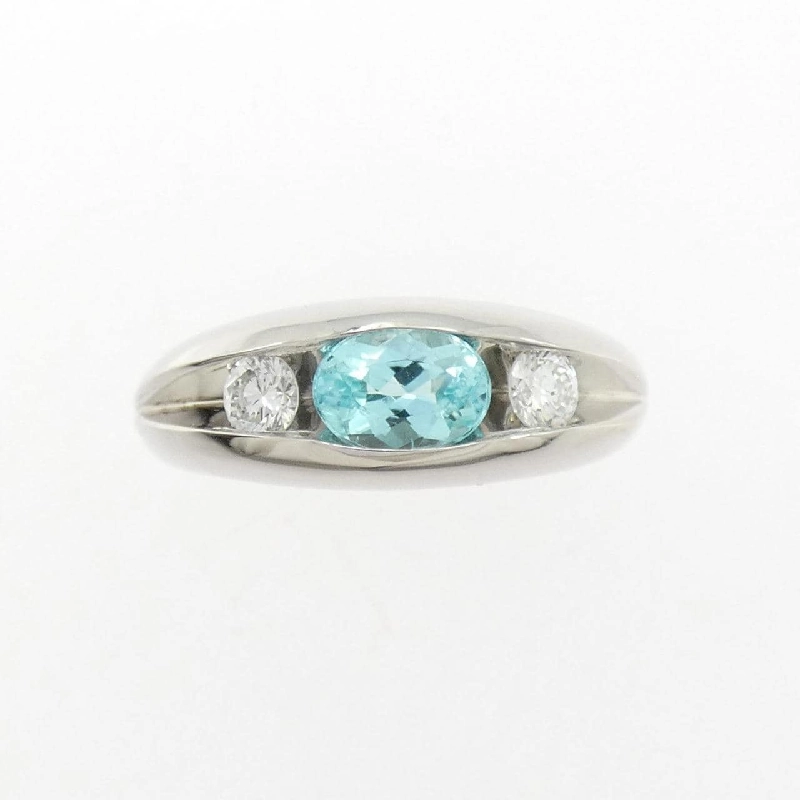 Nhẫn Paraiba Tourmaline PT900 0.618CT - Hàng hiệu Chính hãng 851246