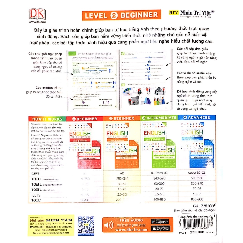 Tiếng Anh Cho Mọi Người - English For Everyone - Level 2 Beginner - Course Book - Rachel Harding 331534