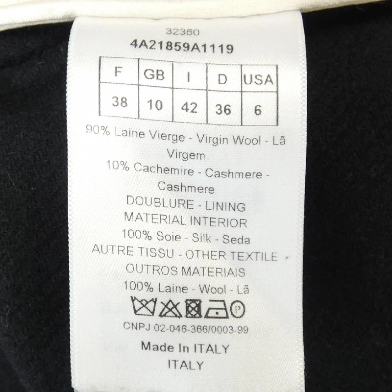 Thương hiệu Christian Dior 4A21859A1119 Áo khoác 631456