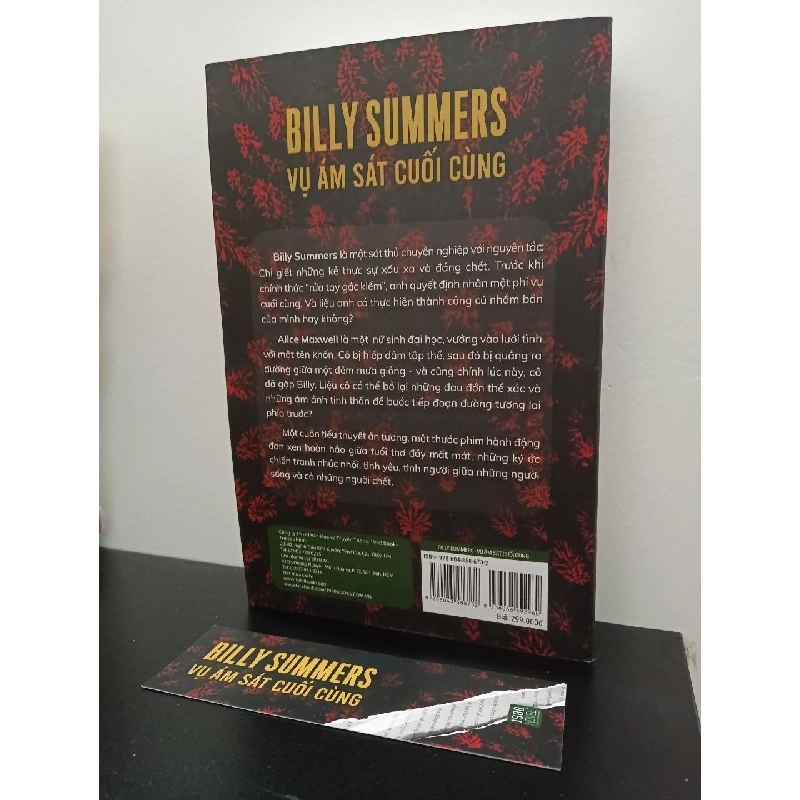 Billy Summers - Vụ Ám Sát Cuối Cùng Stephen King New 100% S2703 SBM 911279