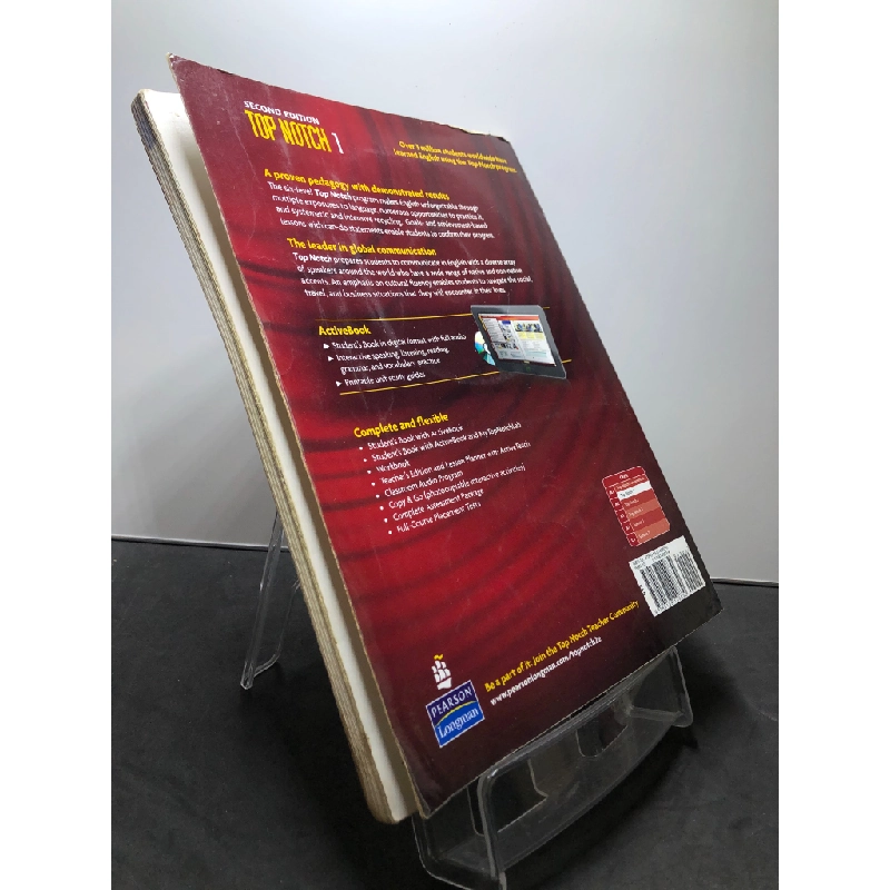 Top Notch level 1 student book mới 80% kèm CD chữ viết xanh Joan Saslow và Allen Ascher HPB2307 HỌC NGOẠI NGỮ 348454