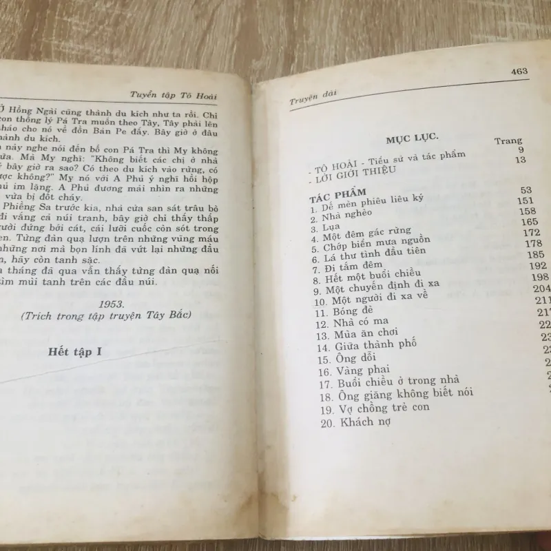 TUYỂN TẬP TÔ HOÀI  1027806