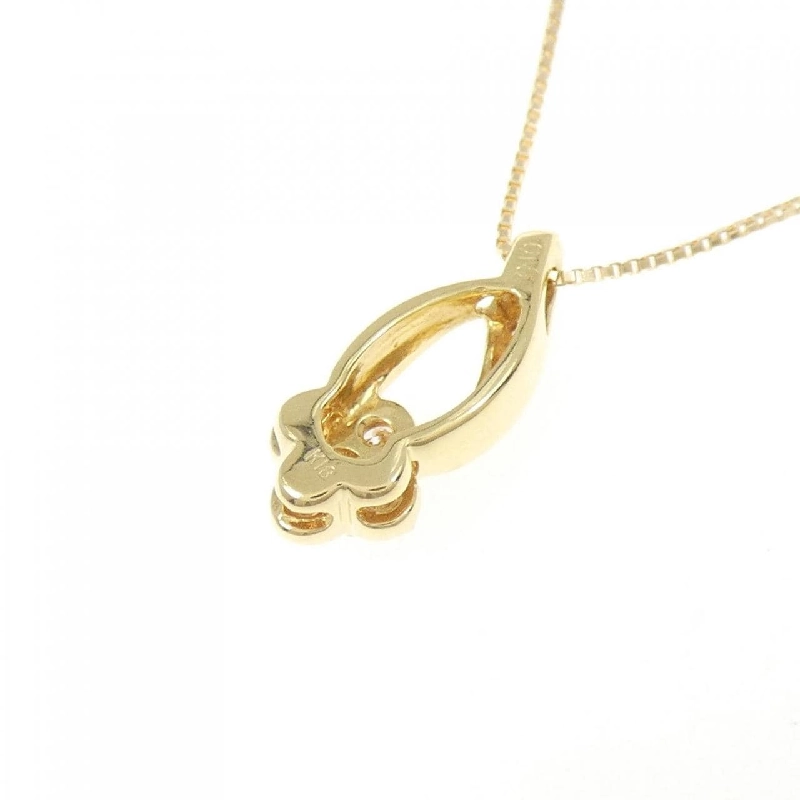 K18YG Hoa Kim Cương Dây Chuyền 0.15CT - Hàng hiệu Chính hãng 860281