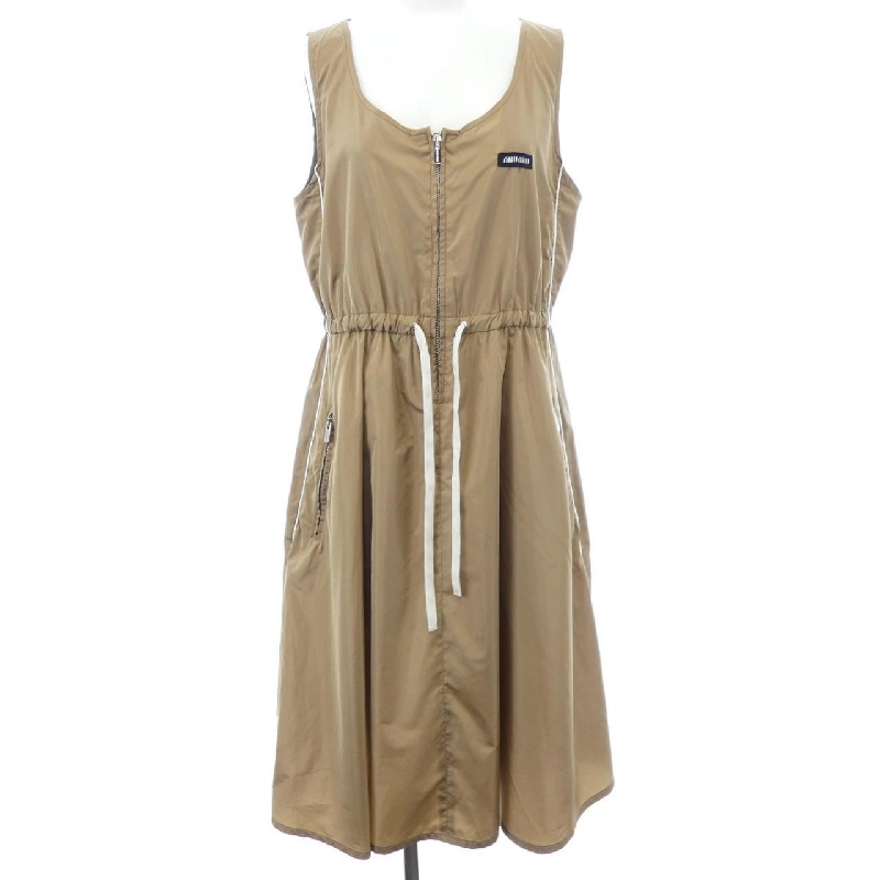 Đầm lụa kỹ thuật MIU MIU MF5873 SOOO 121G - Hàng hiệu Authentic 810879