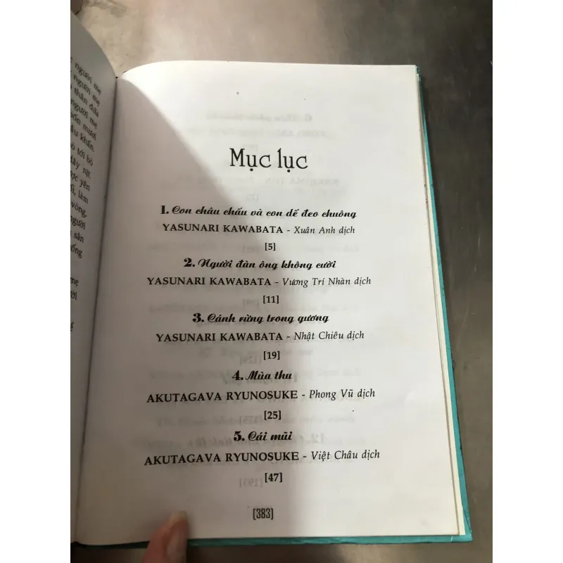 20 truyện ngắn đặc sắc Nhật Bản 977699