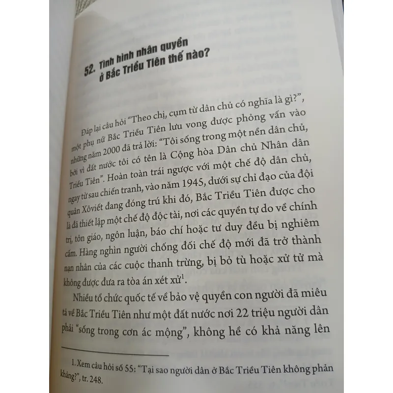 BẮC TRIỀU TIÊN QUA 100 CÂU HỎI - NGUYỄN THỊ TƯƠI dịch 731587