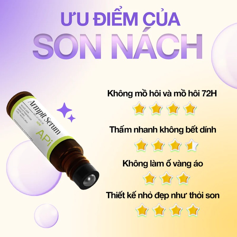 Bộ đôi API làm trắng+khử mùi 10ml 109834