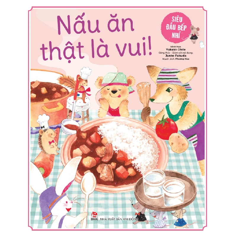 Siêu Đầu Bếp Nhí - Nấu Ăn Thật Là Vui! - Junko Fukuda, Yukako Ohde (Mới 100%) Manga, comic, NXB Kim Đồng - SÁCH ĐẠI HỌC 488733