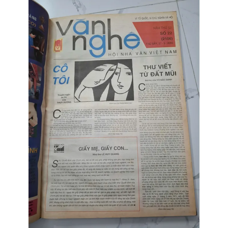 Báo Văn Nghệ 2000 số 17 đến số 35 799227