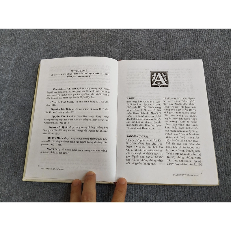 ĐỊA DANH VỀ HỒ CHÍ MINH 549072