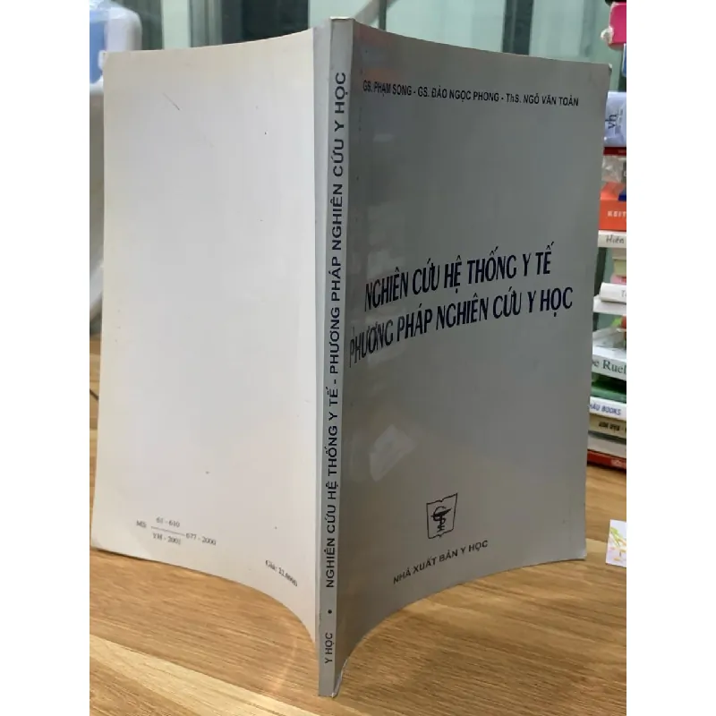 Nghiên cứu hệ thống y tế phương pháp nghiên cứu y học-NXB Y Học 716614