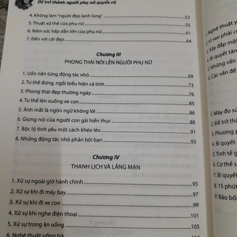 Cẩm nang Phụ nữ hiện đại- Để trở thành người Phụ nữ quyến rũ. Tg Thiên Thai 762795