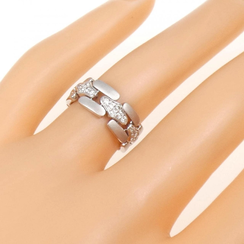 Nhẫn kim cương K18WG 0.22CT 670580