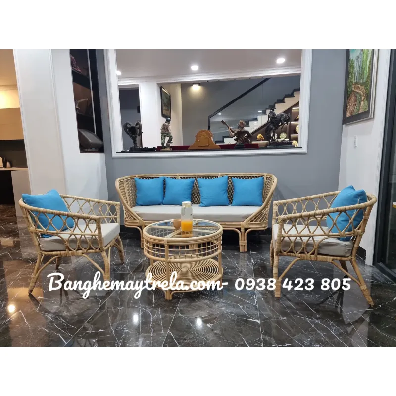 Sofa mây tre đan 732803