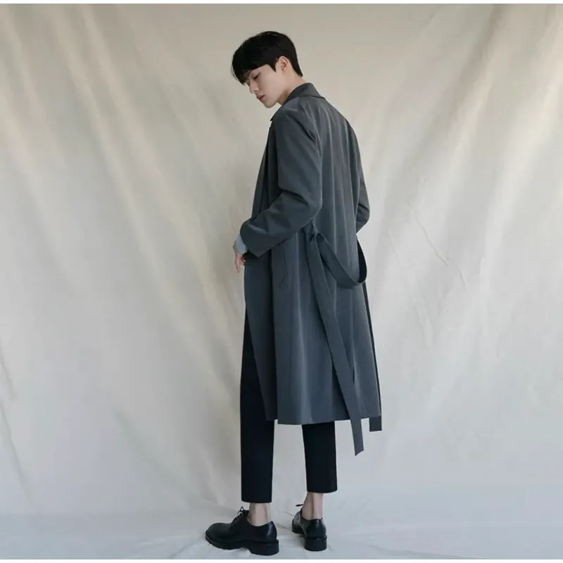 Áo khoác dáng dài ngang gối phong cách Hàn Quốc mùa thu MRCYC dành cho nam 996539