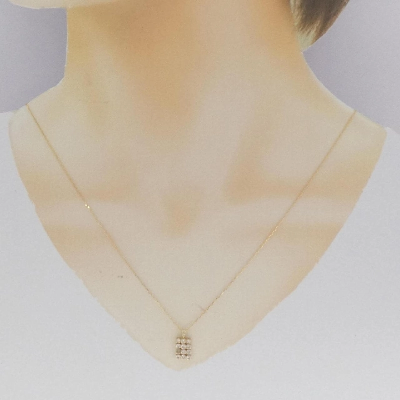 K18YG Dây chuyền kim cương 0.50CT - Hàng hiệu Chính hãng 863299