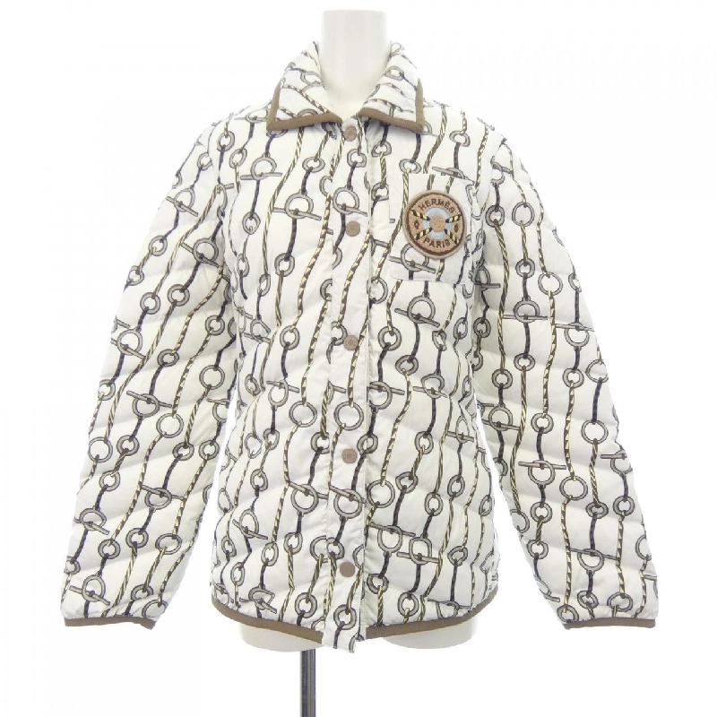 【Mã giảm giá】Áo khoác lông vũ HERMES 641720