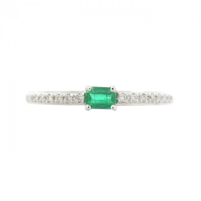Nhẫn Emerald PT900 0.11CT - Hàng hiệu Chính hãng 852773