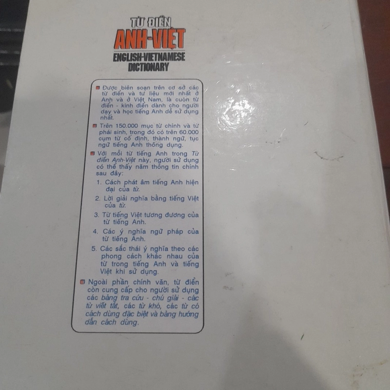 Viện Ngôn Ngữ Học - TỪ ĐIỂN ANH - VIỆT (English - Vietnamese dictionary) 277687