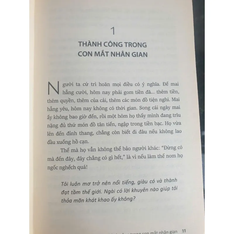 Thành Công Đích Thực Danh Tiếng tiền Tài Khát Vọng - OSHO 736367