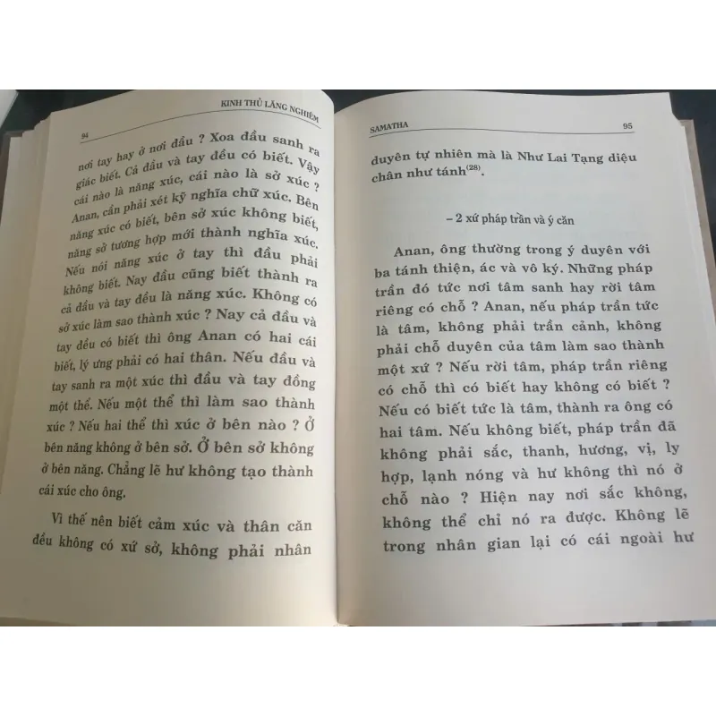 Kinh Thủ Lăng Nghiêm - Dịch giả Tỳ-kheo-ni Hải Triều Âm mới 80% 697412