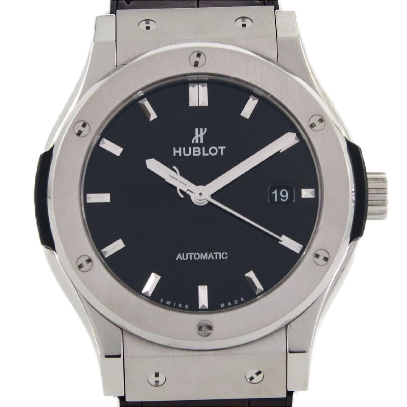 Hublot Classic Fusion Titanium Black Shiny 542.NX.1270.LR TI tự động - Hàng hiệu Chính hãng 882136