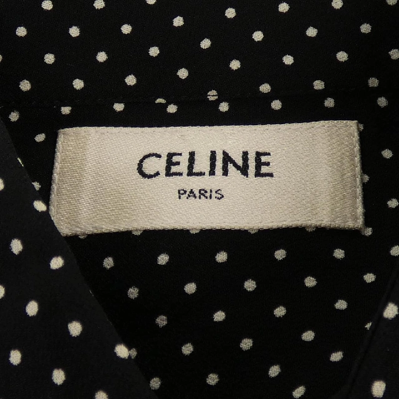 Áo sơ mi cổ Pháp cổ điển CELINE 2C009169D - Hàng hiệu Authentic 809860