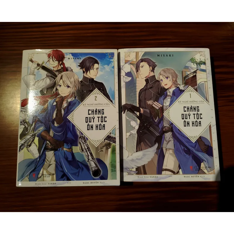 Kỳ nghỉ dưỡng của chàng quý tộc ôn hòa tập 1+2 kèm card 607548