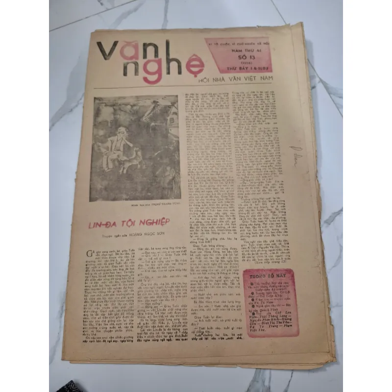 Báo Văn Nghệ số 13 (1326) - Hoàng Ngọc Sơn - Truyện ngắn 960158